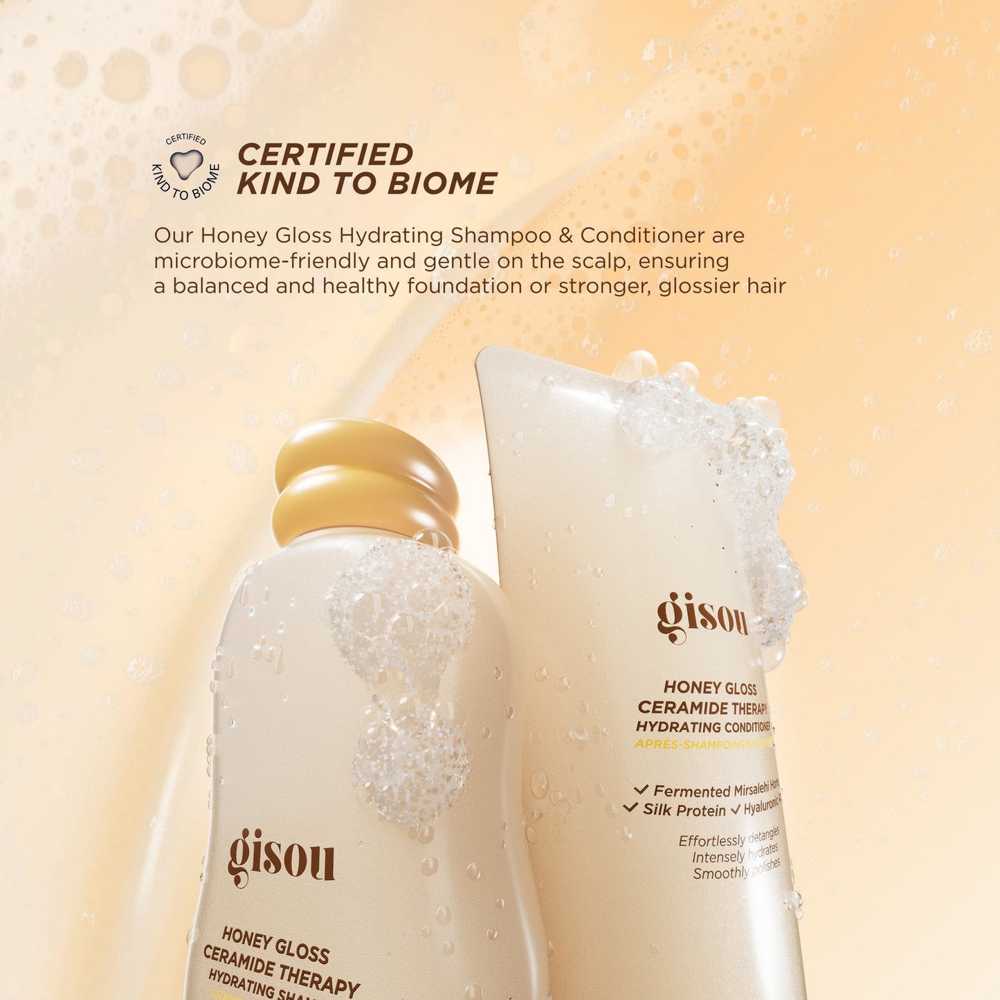 Набір шампунь & кондиціонер Honey Gloss Hair Wash Duo