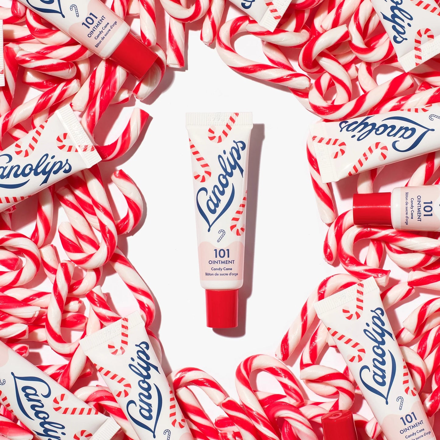 Лімітований бальзам 101 Ointment Multi-Balm Candy Cane LANOLIPS