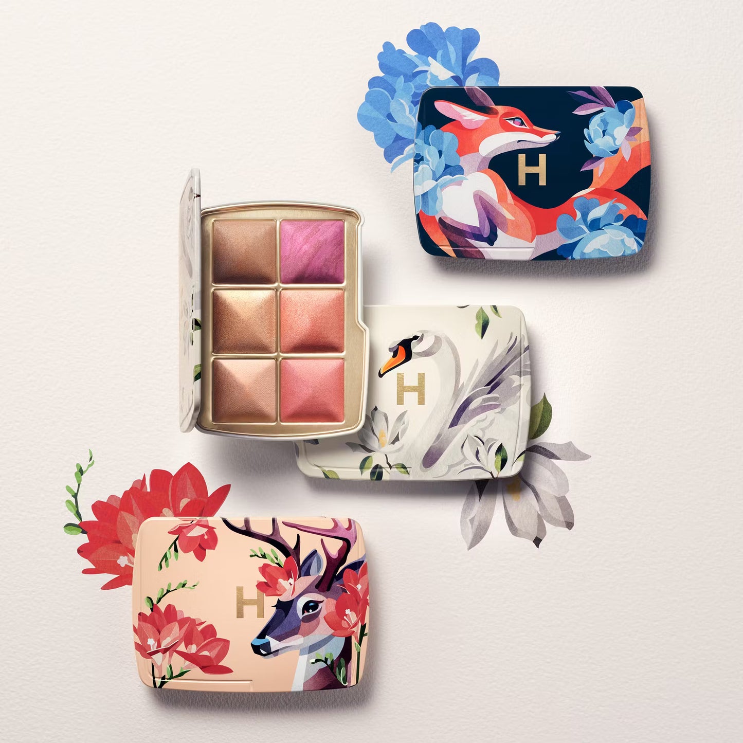Лімітована палетка Ambient Lighting Unlocked Swan Palette
