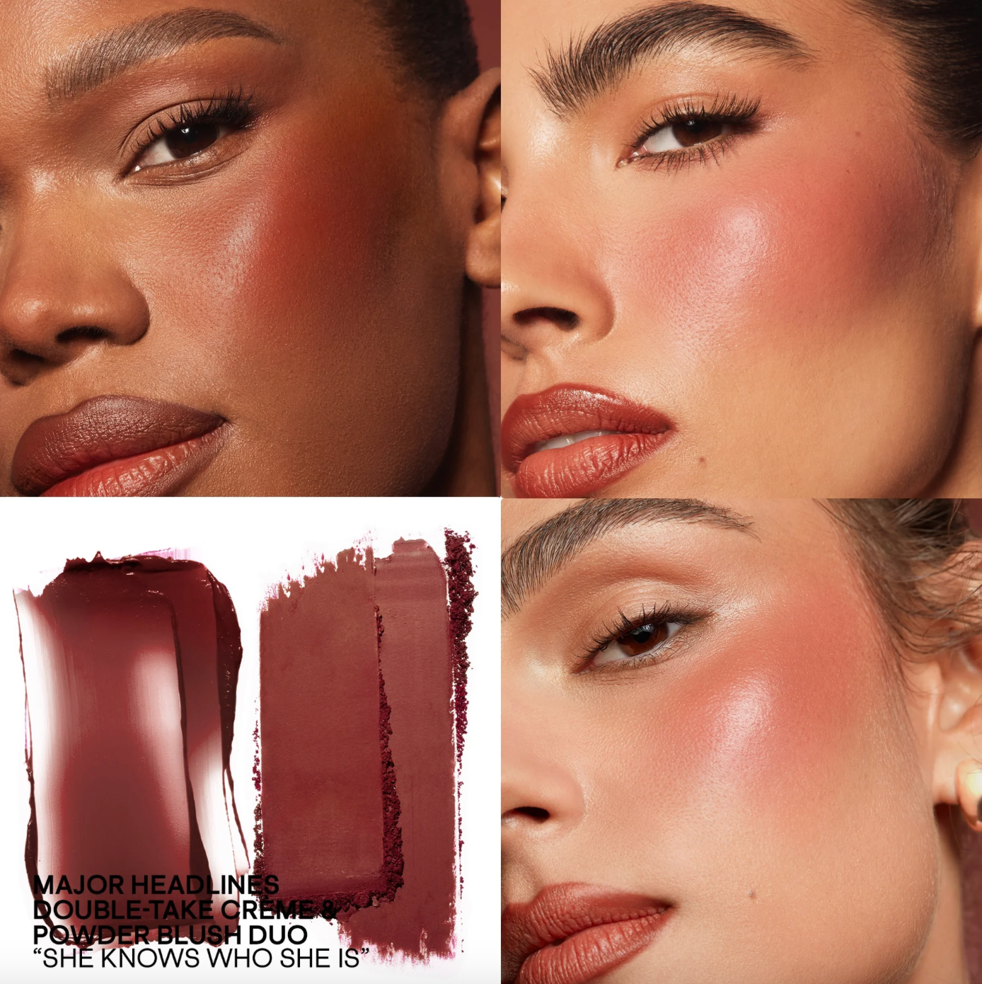 Картина румян Major Beauty Headlines – Double-Take Creme & Powder Blush Blush Duo