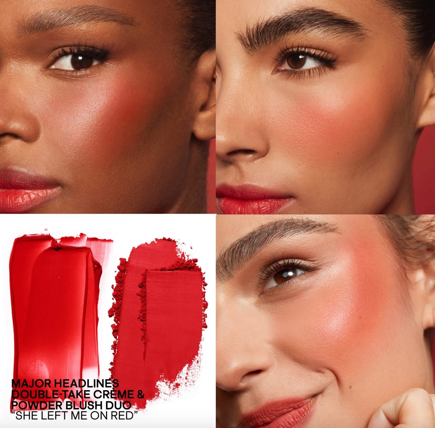 Картина румян Major Beauty Headlines – Double-Take Creme & Powder Blush Blush Duo