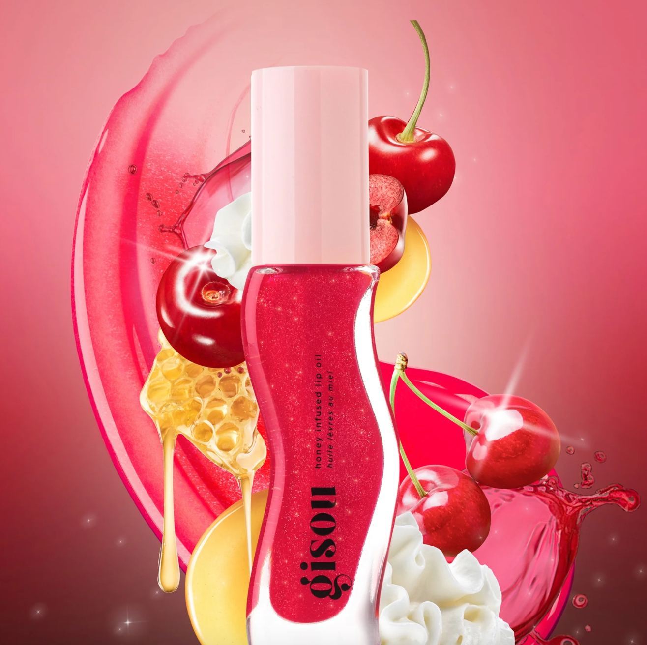 Олія для губ Honey Infused Lip Oil Cherry On The Cake