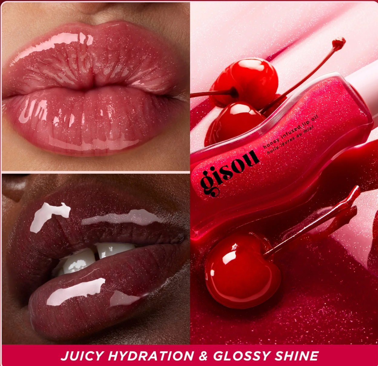 Олія для губ Honey Infused Lip Oil Cherry On The Cake