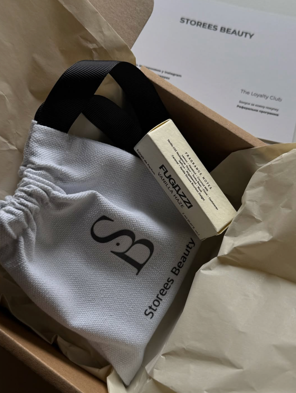 Фірмовий мішечок Storees beauty