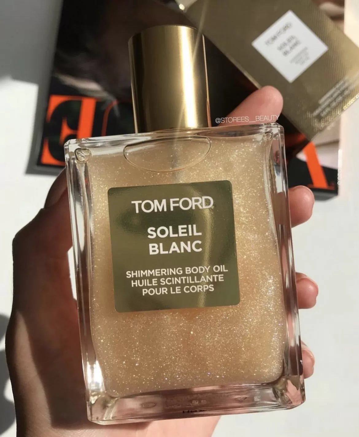 Масло с шимером Shimmering Body Oil