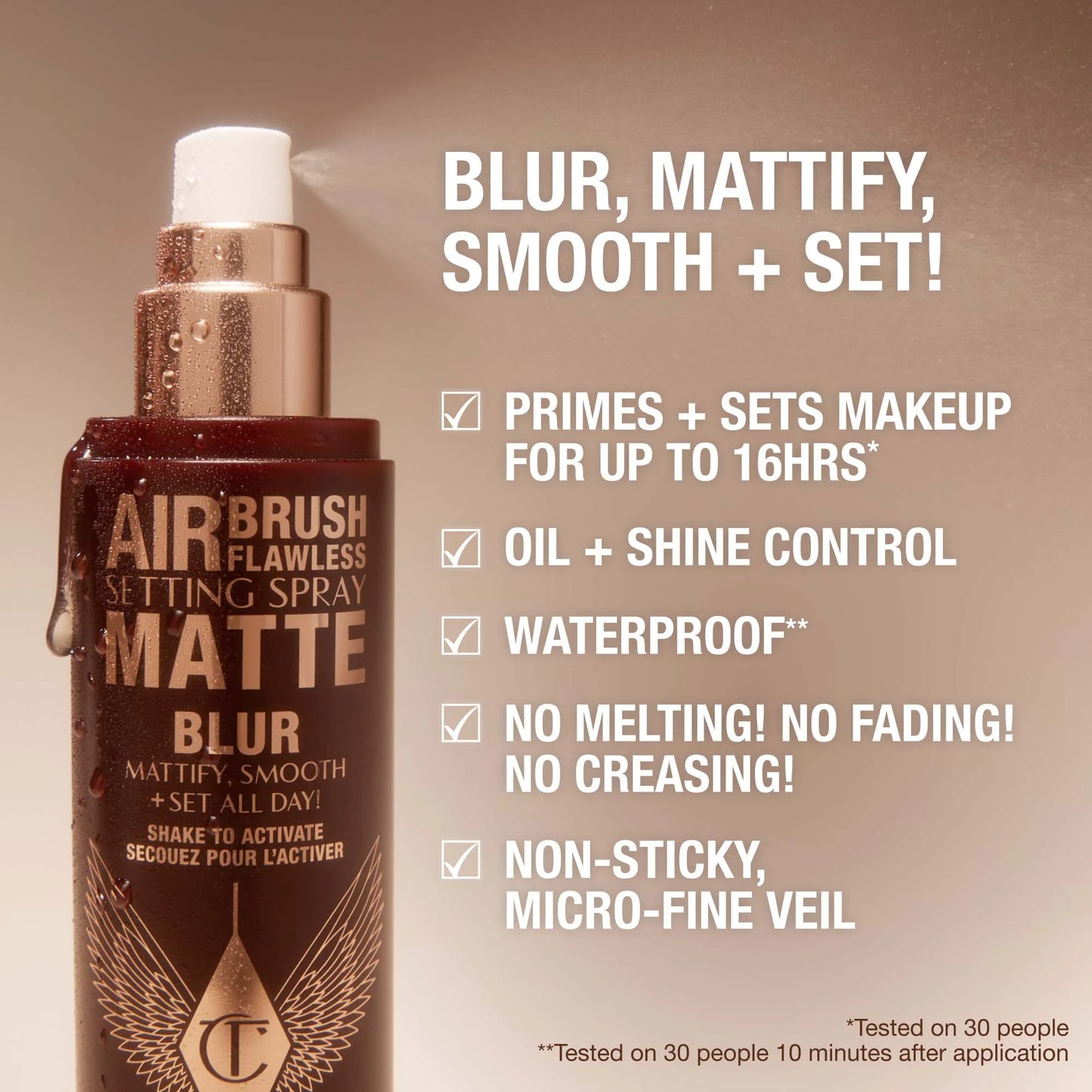 Матуючий спрей фіксатор макіяжу Airbrush Flawless Setting Spray - Matte
