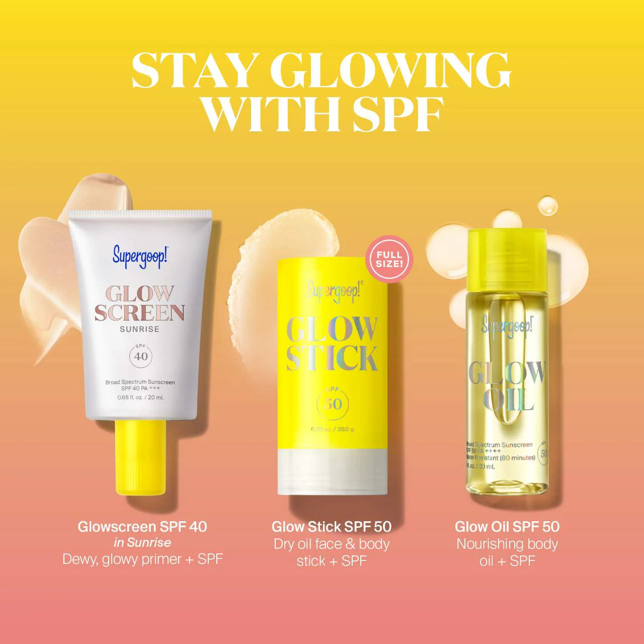 Лімітований набір All Day Glow SPF Set