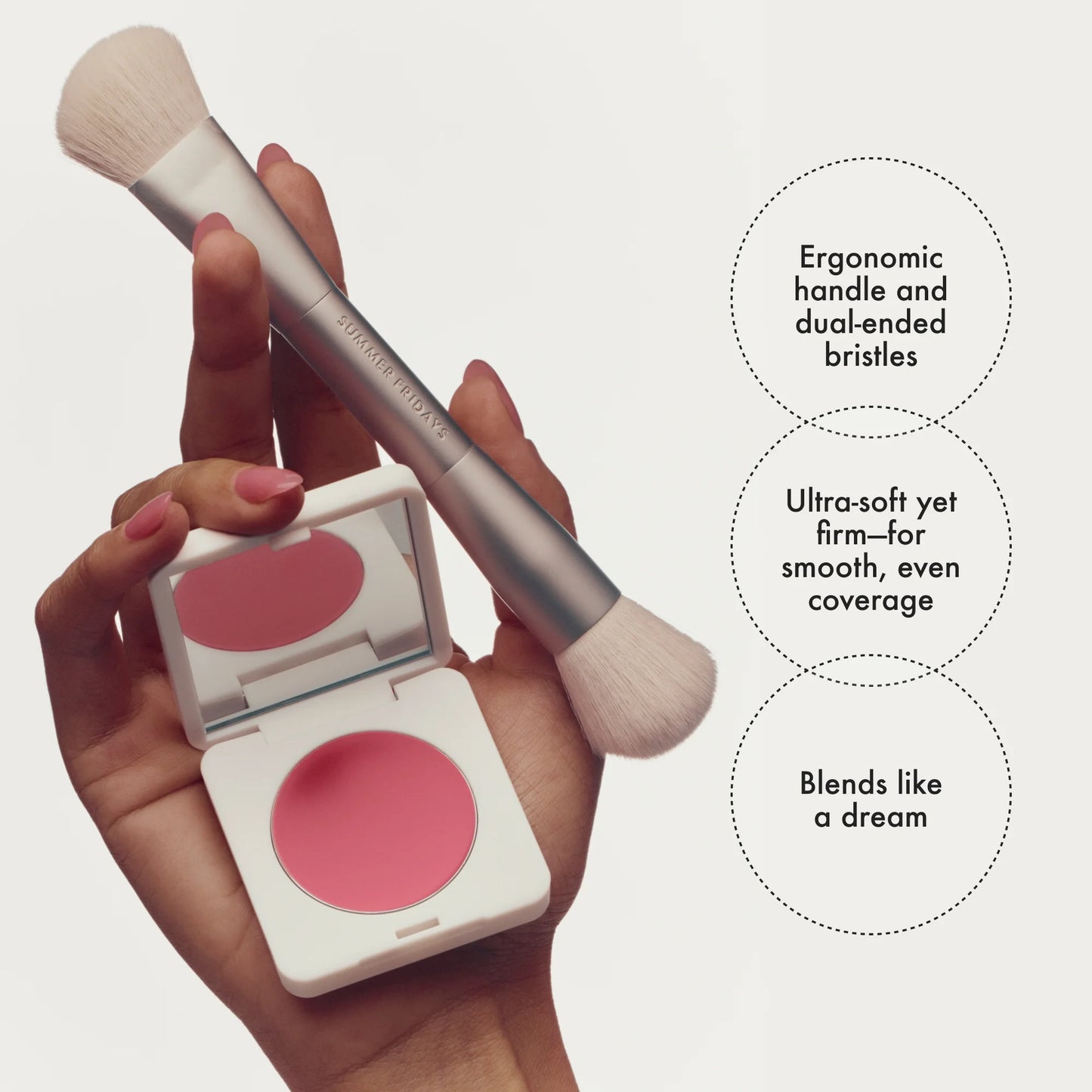 Пензлик для румʼян Blush Butter Brush