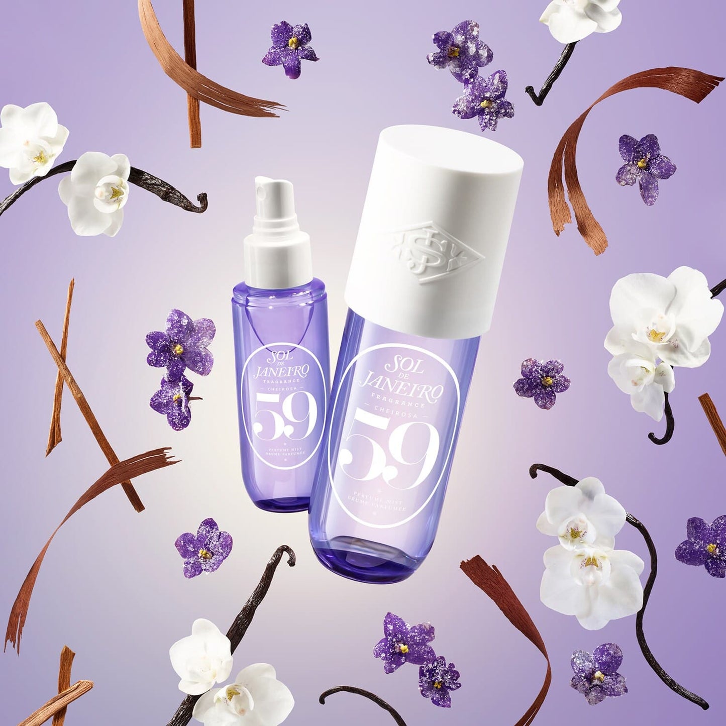 Спрей парфум для тіла та волосся Brazilian Crush Cheirosa 59