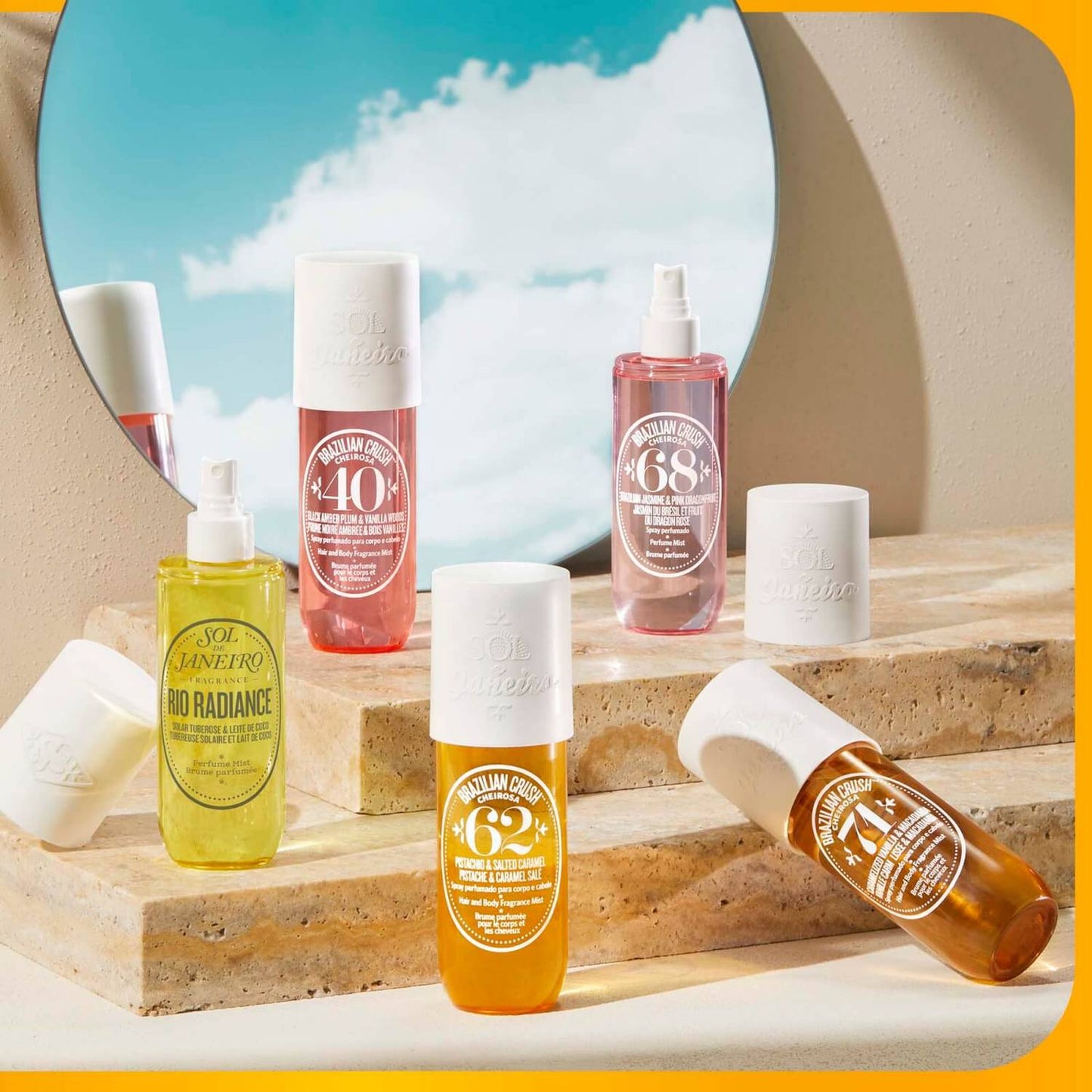 Спрей парфум для тіла та волосся  Brazilian Crush Cheirosa 62 Perfume Mist