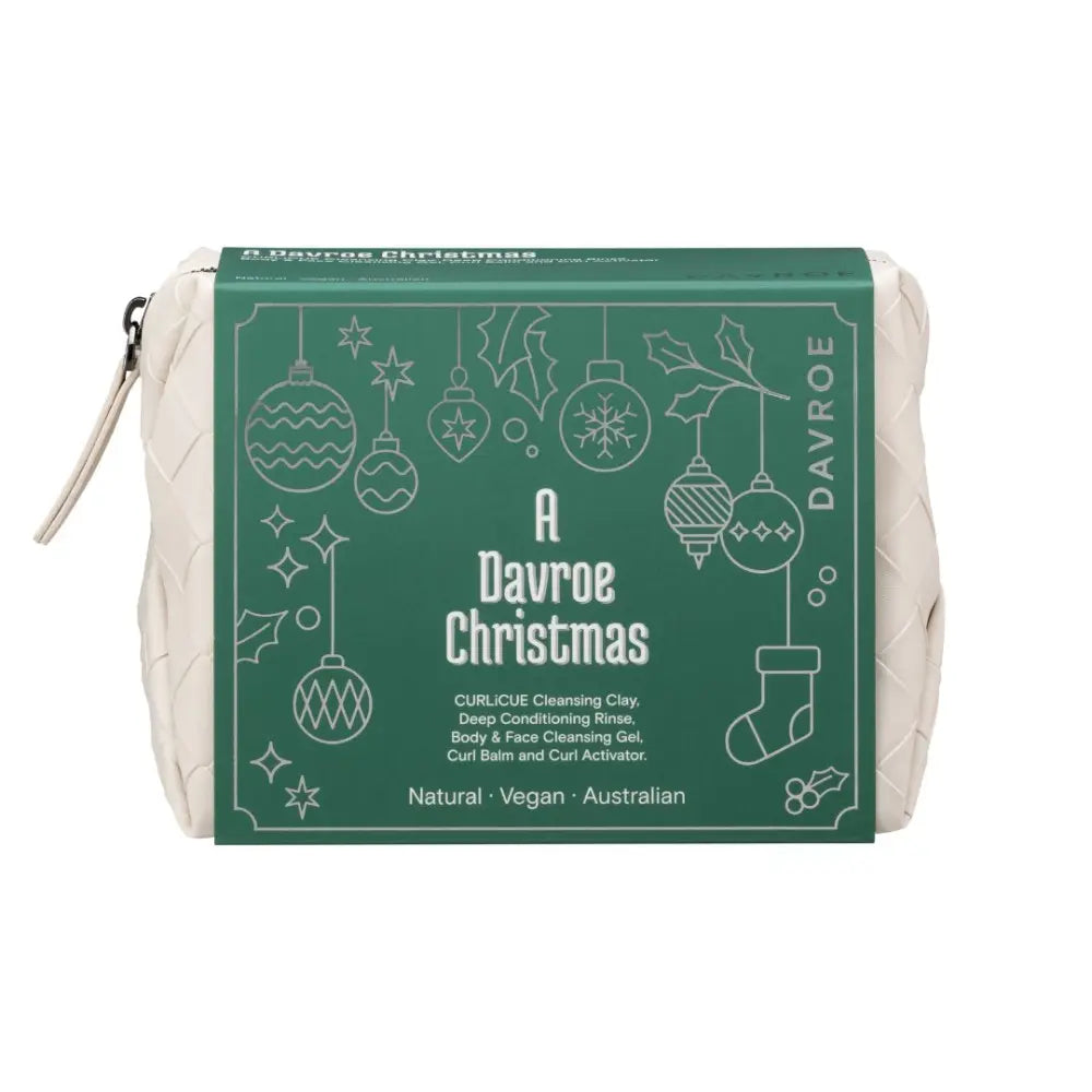 Різдвяний набір для кудрявого волосся Christmas Curlicue Travel DAVROE