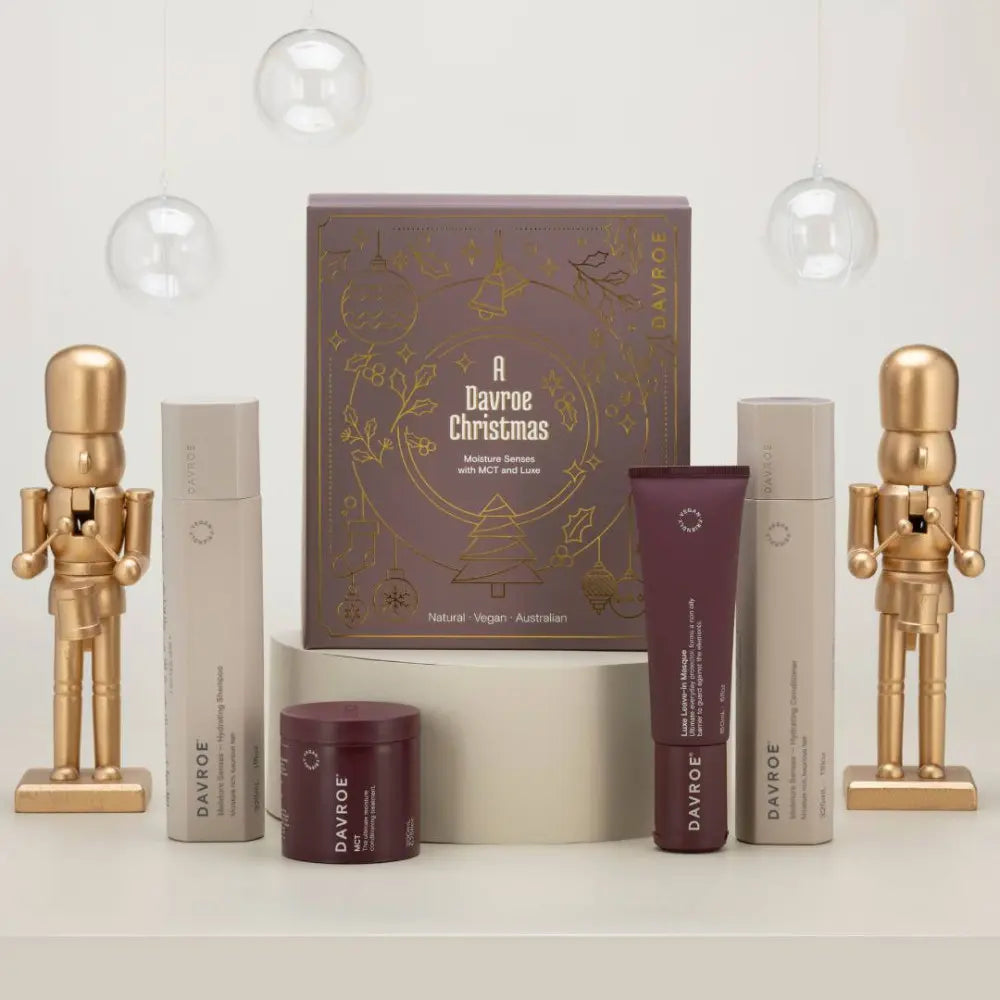 Різдвяний набір для волосся Christmas Moisture Senses Quad DAVROE