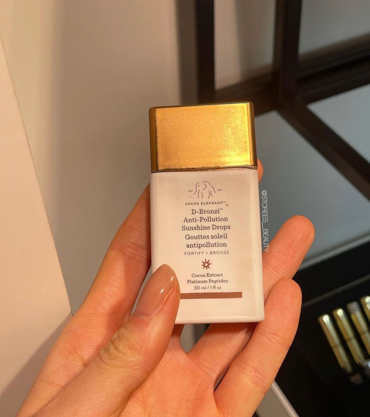 Бронзуючі краплі для обличчя D-Bronzi Antipollution Sunshine Drops