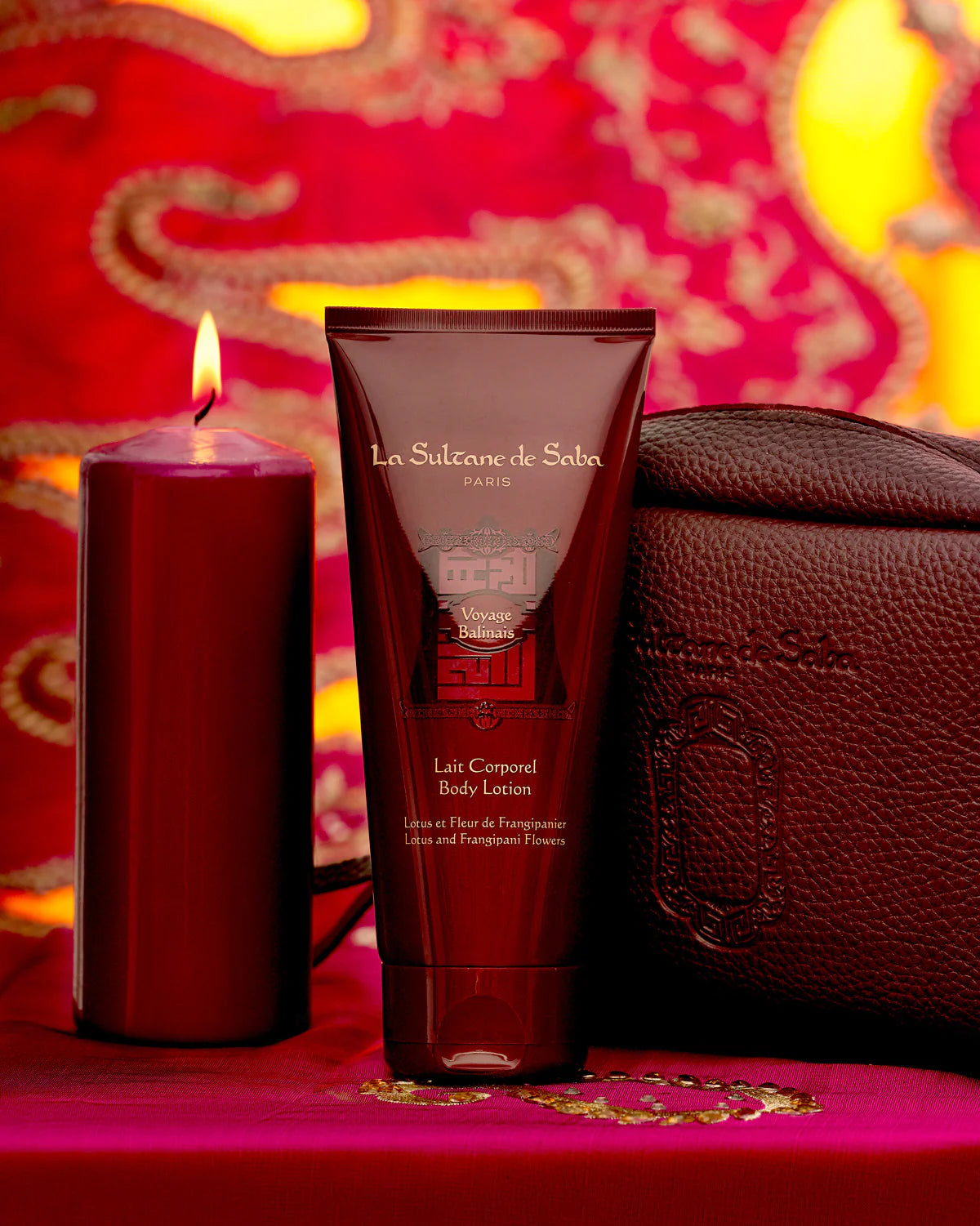 Крем-гель для душу лотос і франжипані Balinese Shower Cream Lotus Frangipani Flowers