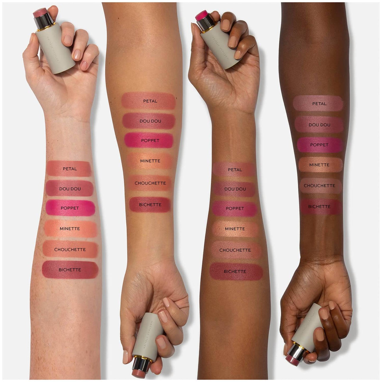 Кремові румʼяна тревел Petite Baby Cheeks Blush Stick -Petal