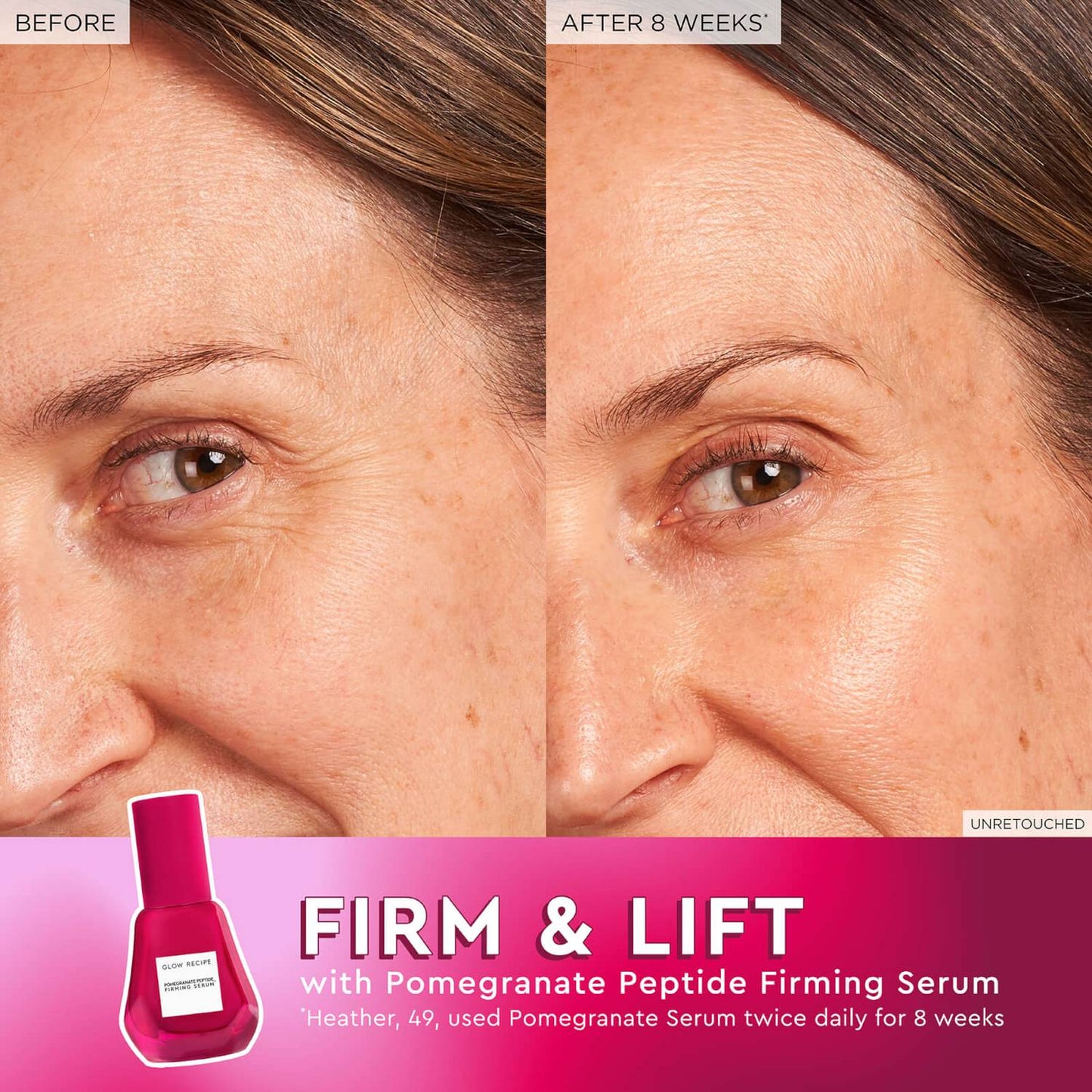 Зміцнюючий та зволожуючий серум Pomegrante Peptide Firming Serum