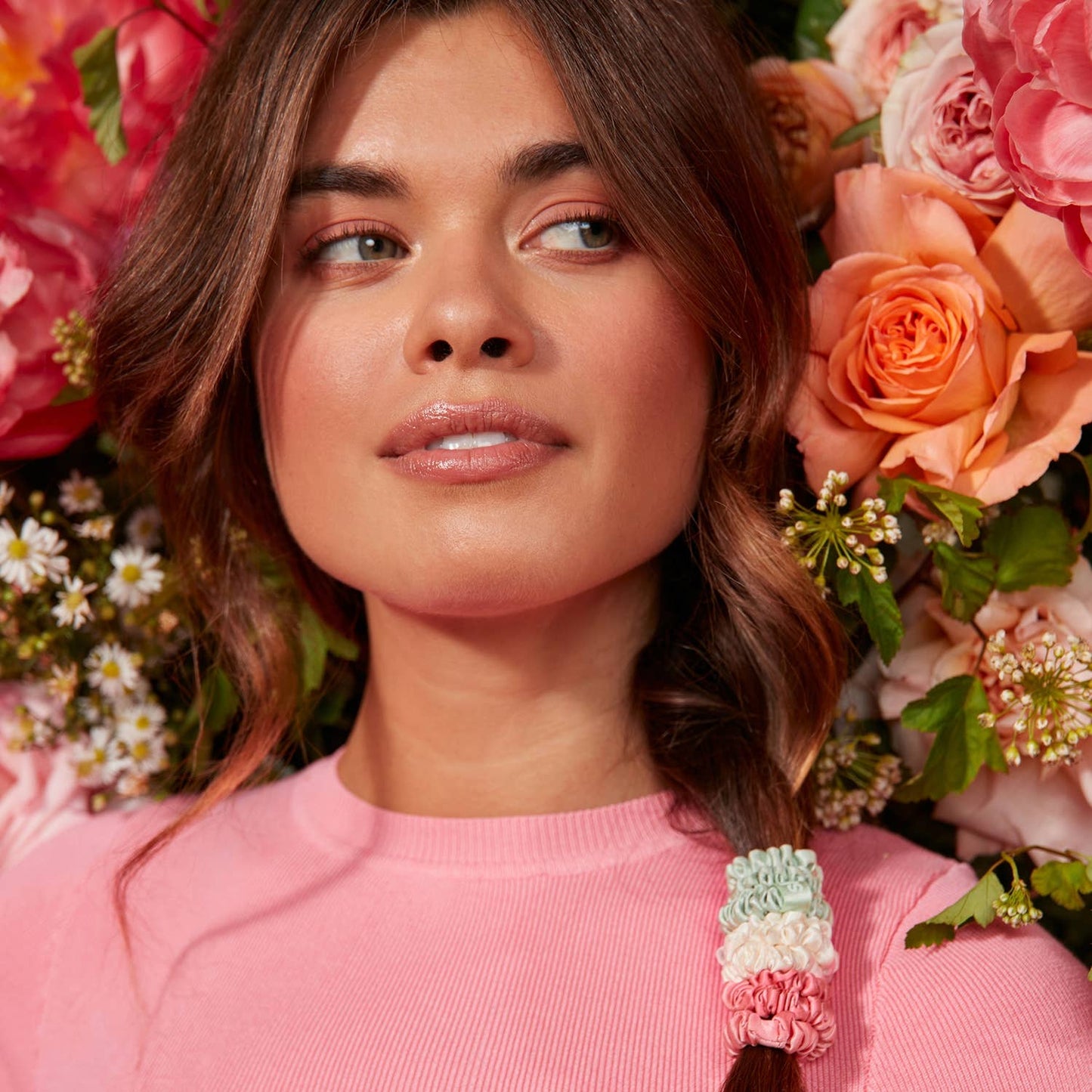 Резинки для волосся Pure Silk Skinny Scrunchies - Bellerose