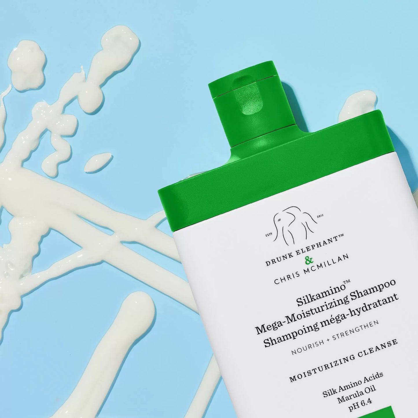 Зволожуючий шампунь Silkamino Mega-Moisturizing Shampoo