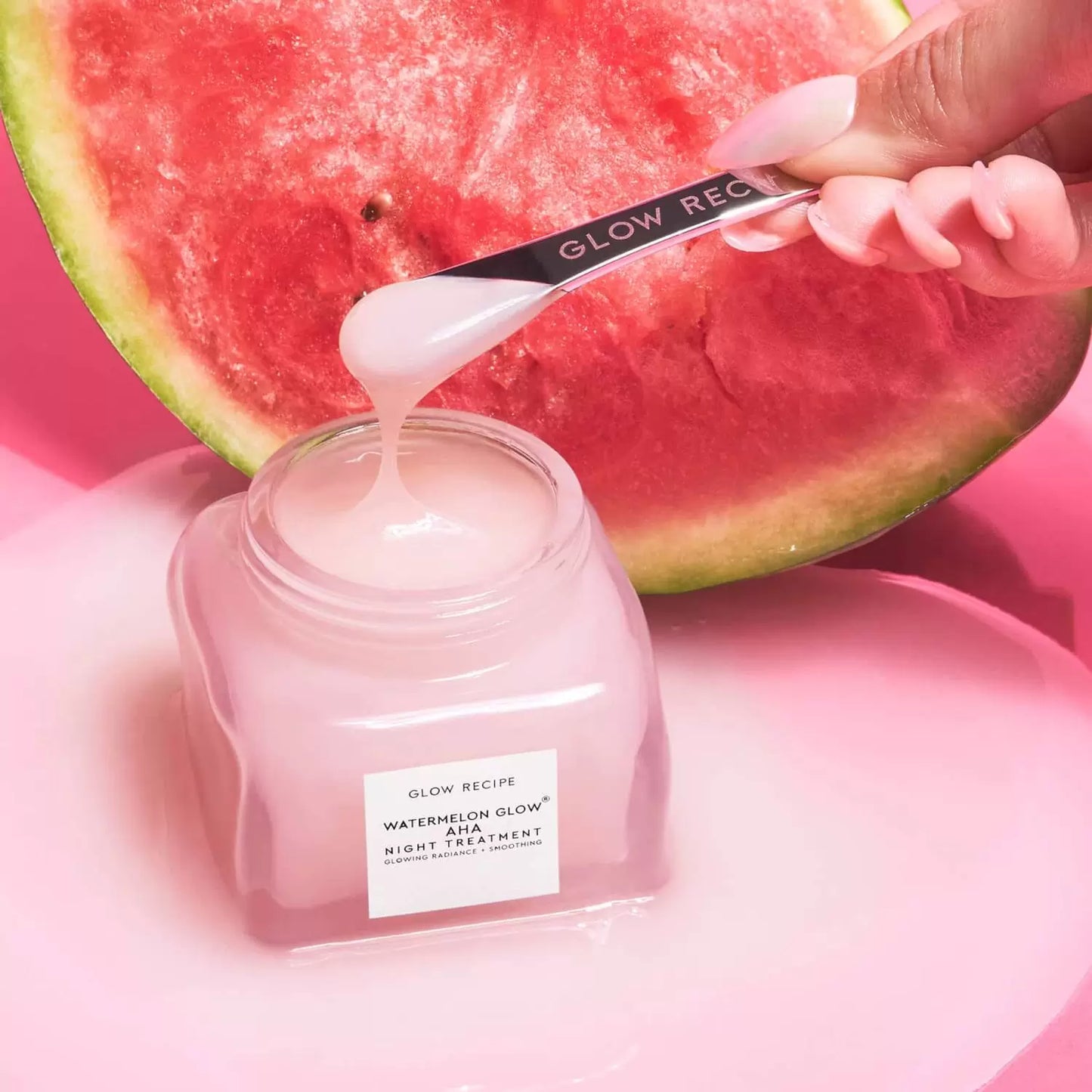 Маска для лица Watermelon Glow AHA Night Treatment