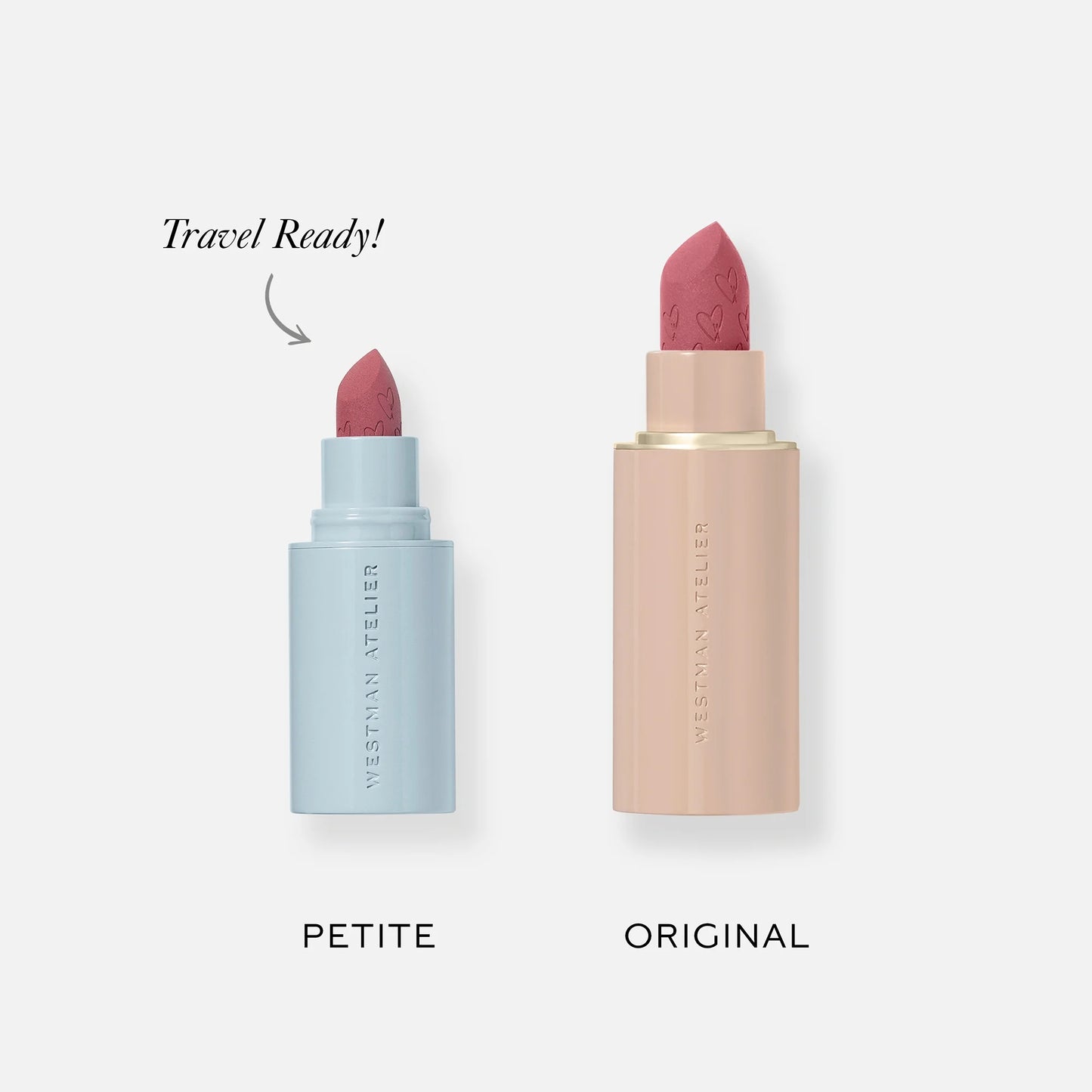 Лімітований набір Westman Atelier Petite Lip Suede Matte Lipstick Trio