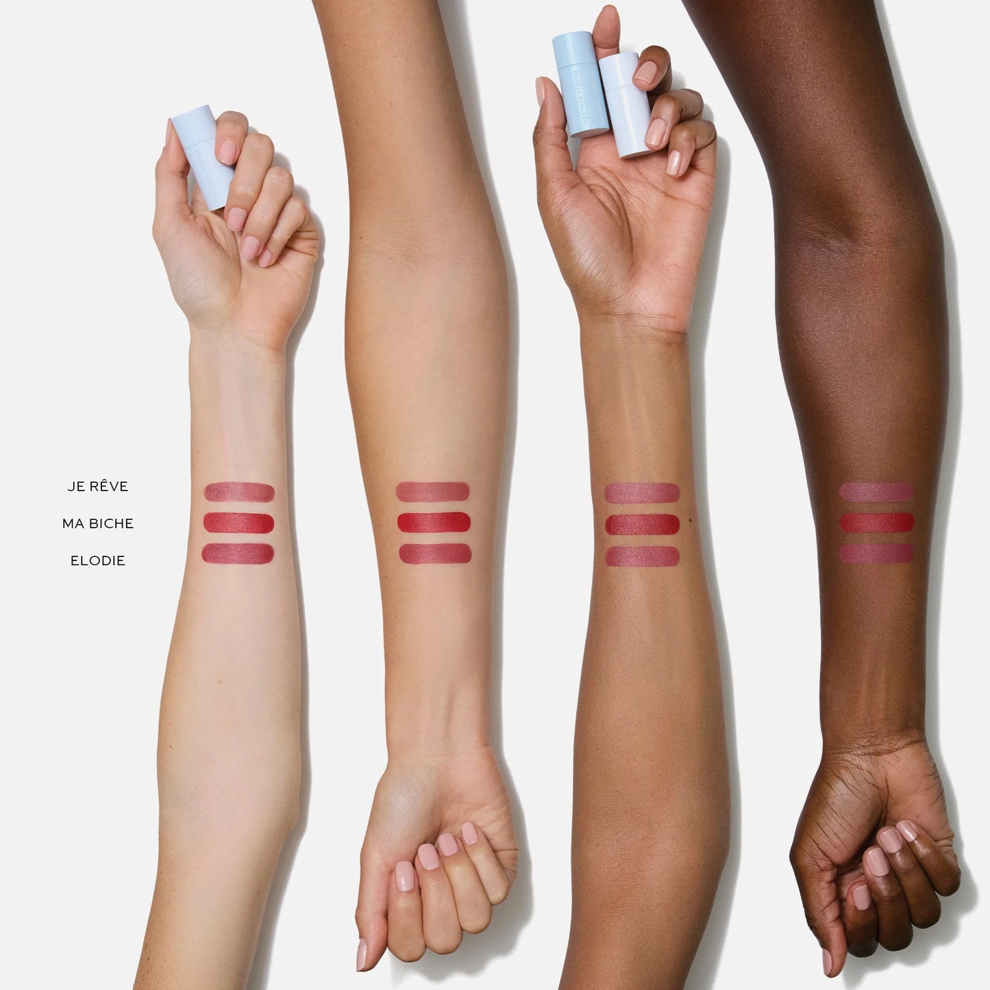 Лімітований набір Westman Atelier Petite Lip Suede Matte Lipstick Trio