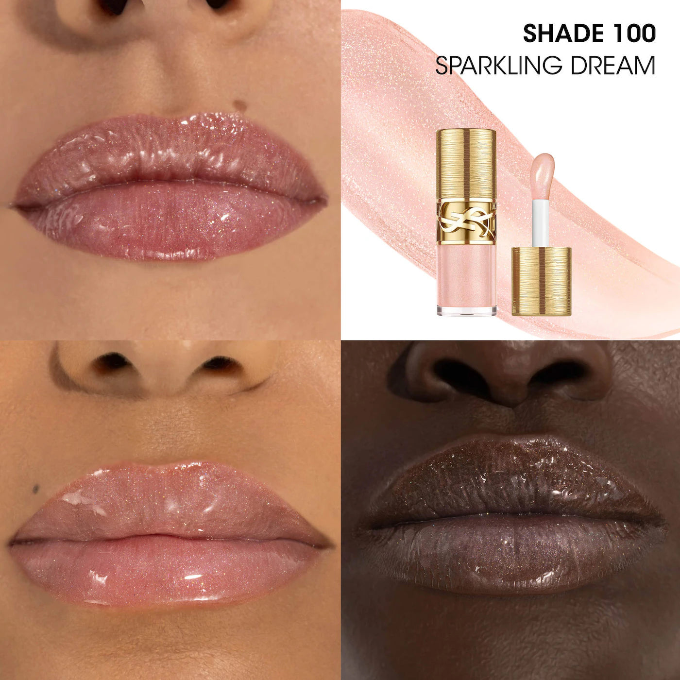 Бальзам для губ Loveshine Plumping Lip Oil Gloss YSL