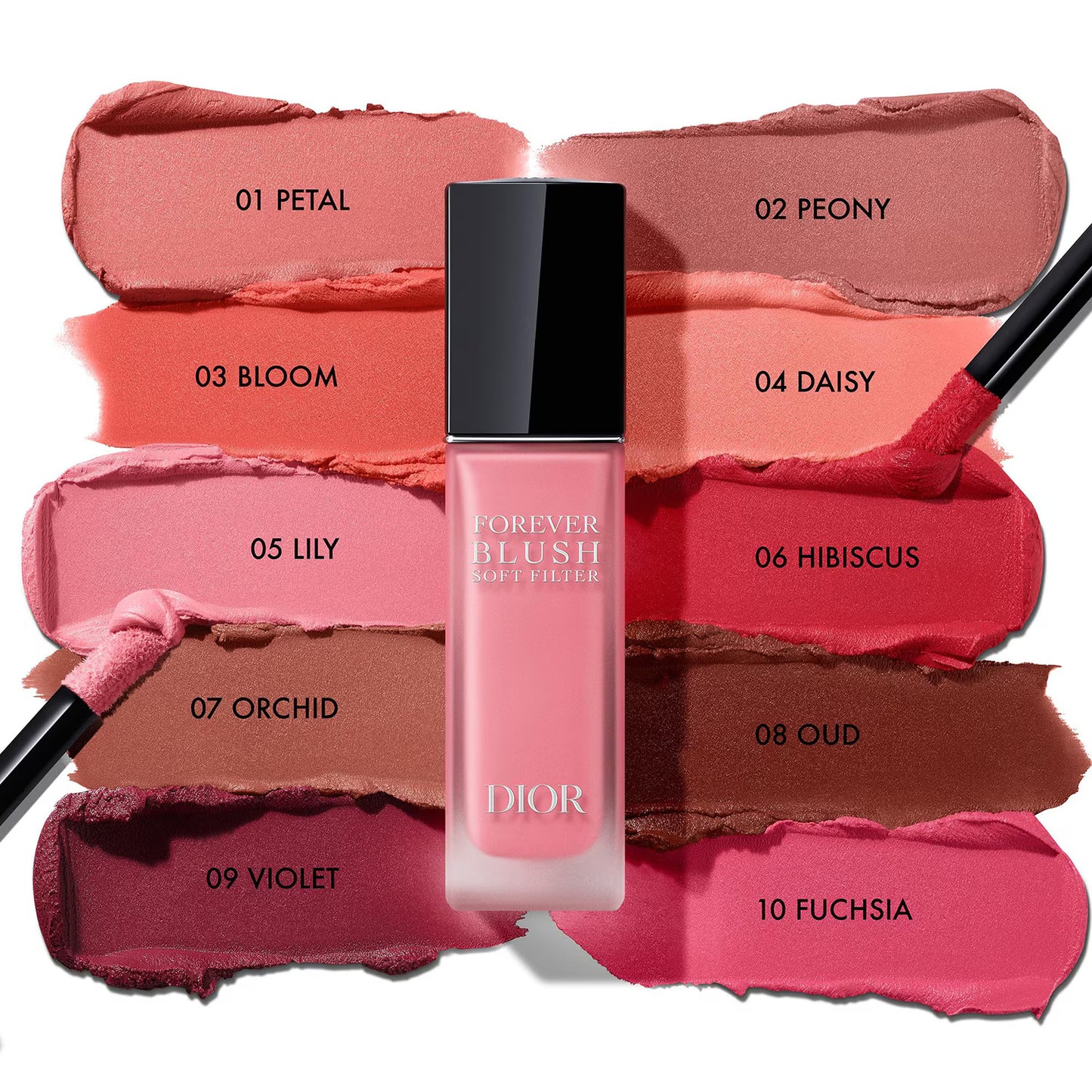 Румʼяна  Blush Soft Filter Dior Forever