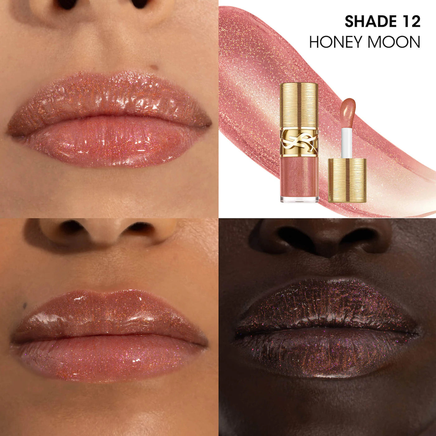 Бальзам для губ Loveshine Plumping Lip Oil Gloss YSL