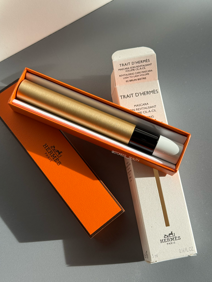 Туш для вій чорна обʼєм Trait d'Hermès Mascara