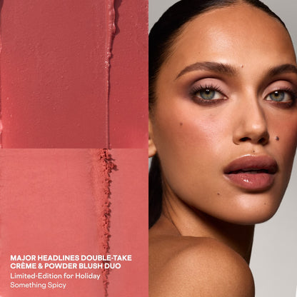 Лімітований набір  Major Headlines Blush & Balm Set - Gingerbread Latte  Patrick Ta