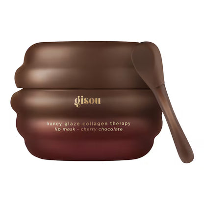 Лімітована маска для губ Honey Glaze Collagen Therapy  Cherry Choco  Gisou