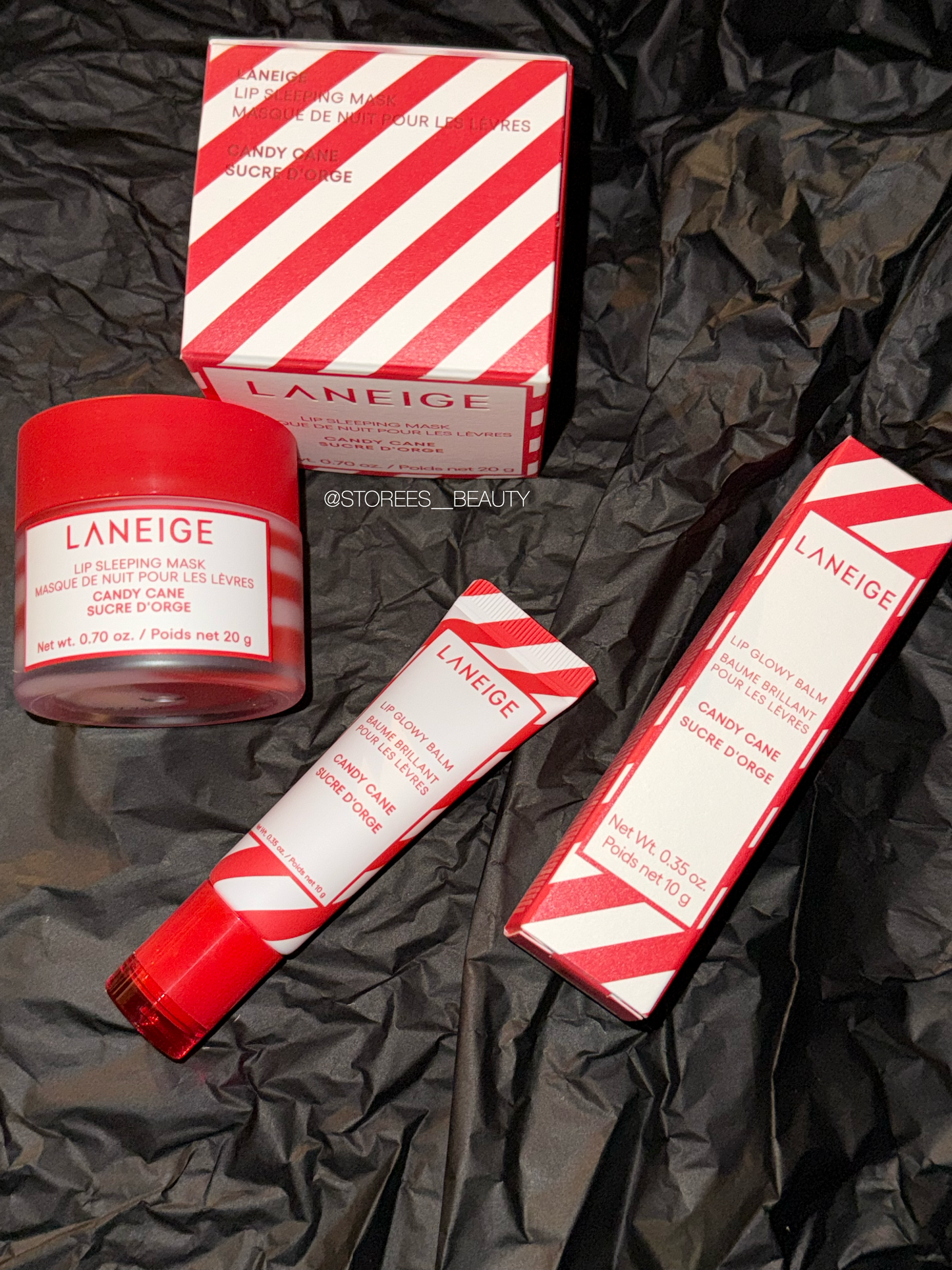 Лімітований бальзам для губ  Lip Glowy Balm  - Candy Cane