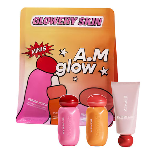 Лімітований набір тревел  A.M. Glow Minis Glowery