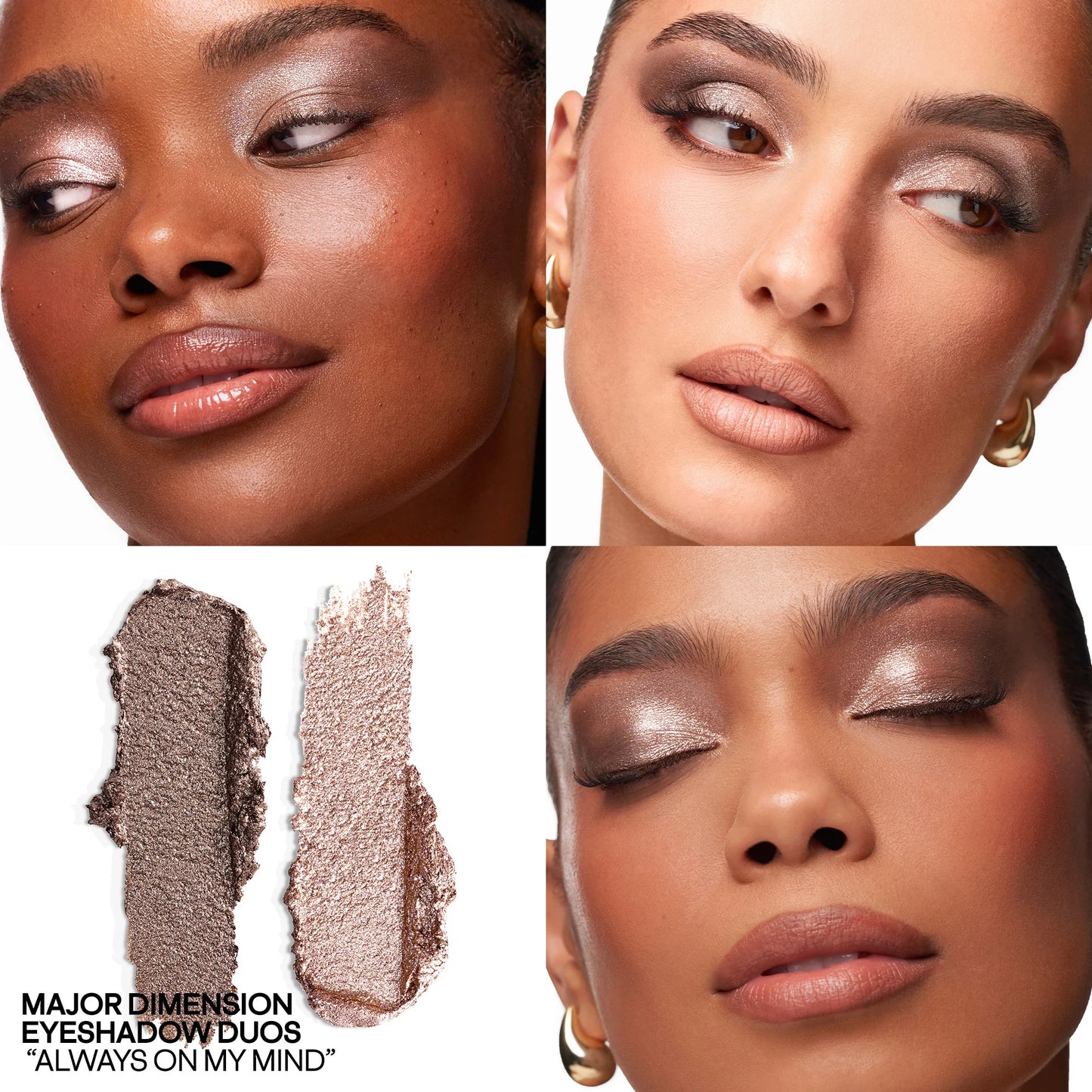 Тіні спаркли  Major Dimension Eyeshadow Duos