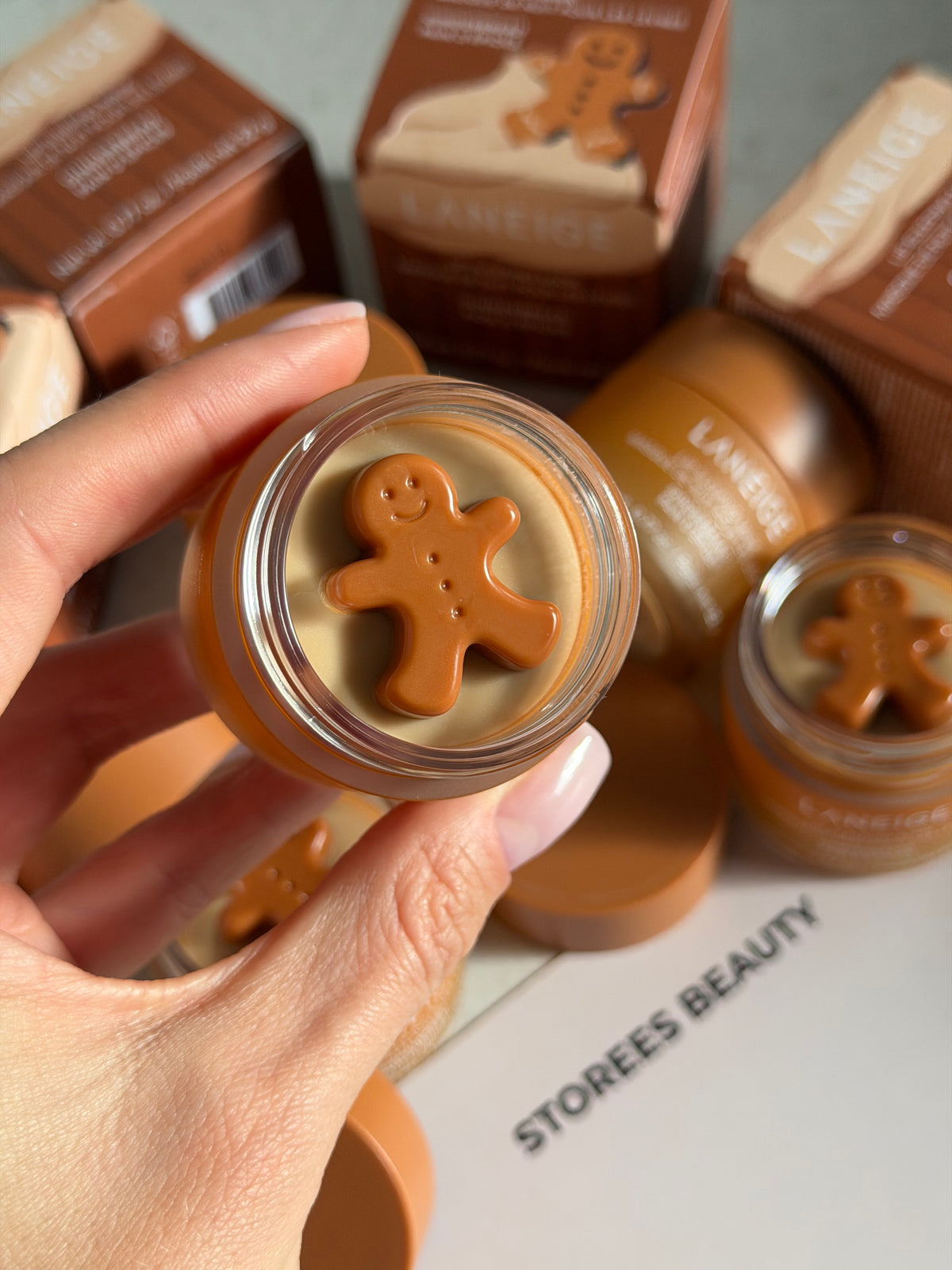 Лімітований бальзам для губ Lip Sleeping Mask Gingerbread Laneige