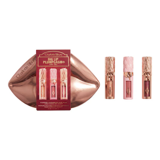 Лімітований набір Big Lip Plumpgasm Mini Trio  Charlotte Tilbury