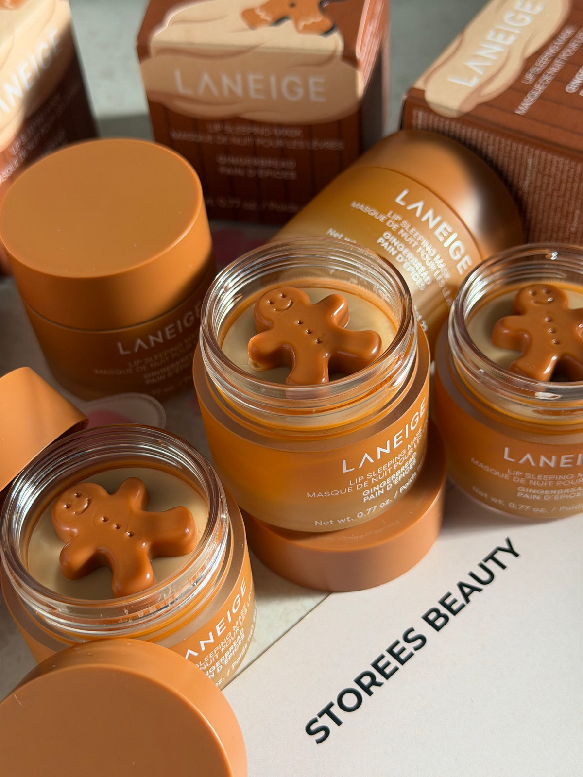 Лімітований бальзам для губ Lip Sleeping Mask Gingerbread Laneige