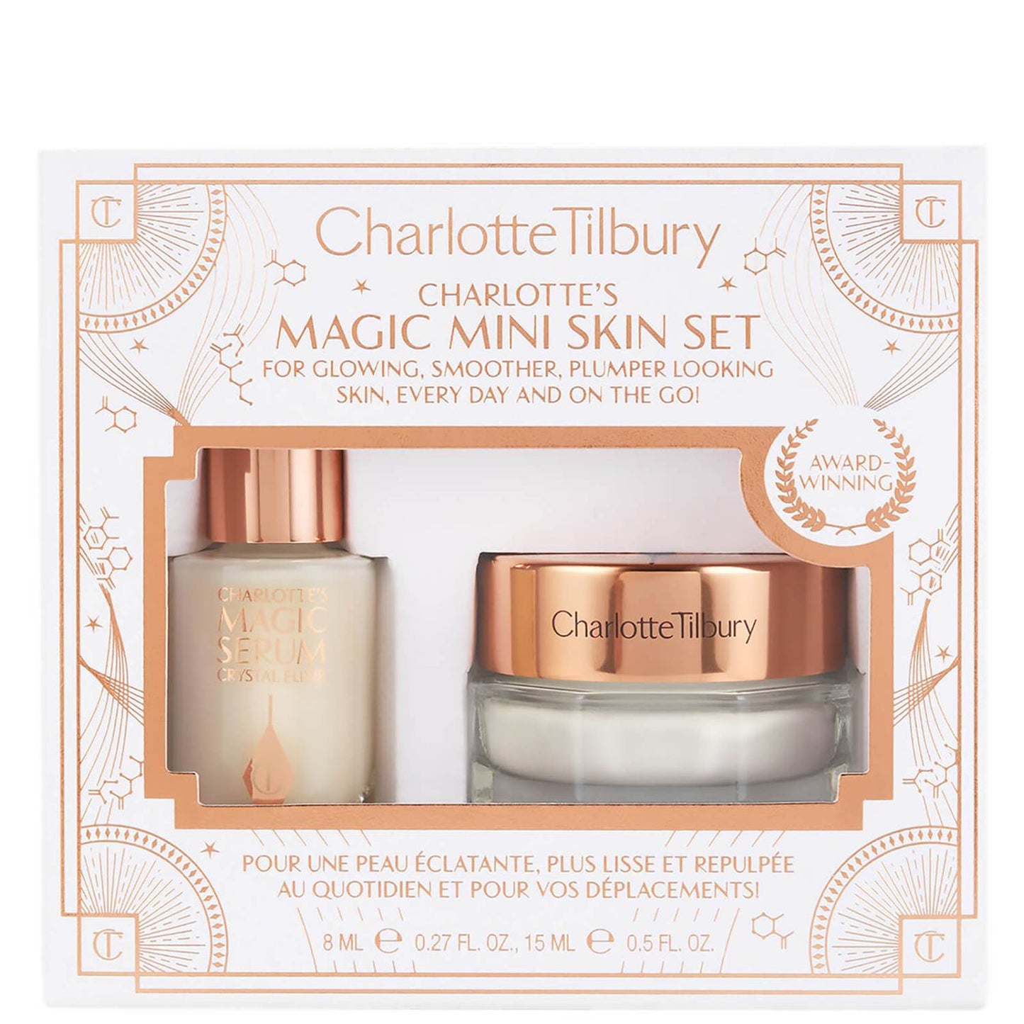 Набір для обличчя Charlotte's Revitalising Magic Mini Skin Set