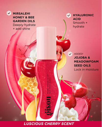 Олія для губ Honey Infused Lip Oil