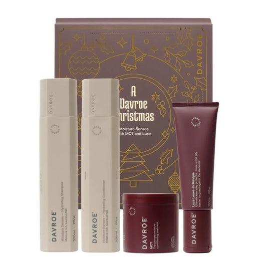 Різдвяний набір для волосся Christmas Moisture Senses Quad DAVROE