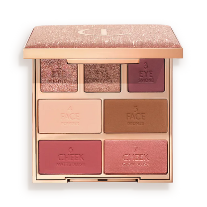 Лімітована палетка Hollywood Instant Look  Glowing Beauty Palette