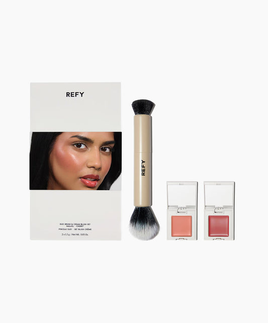 Лімітований набір  Duo Brush + Blush Set REFY BEAUTY