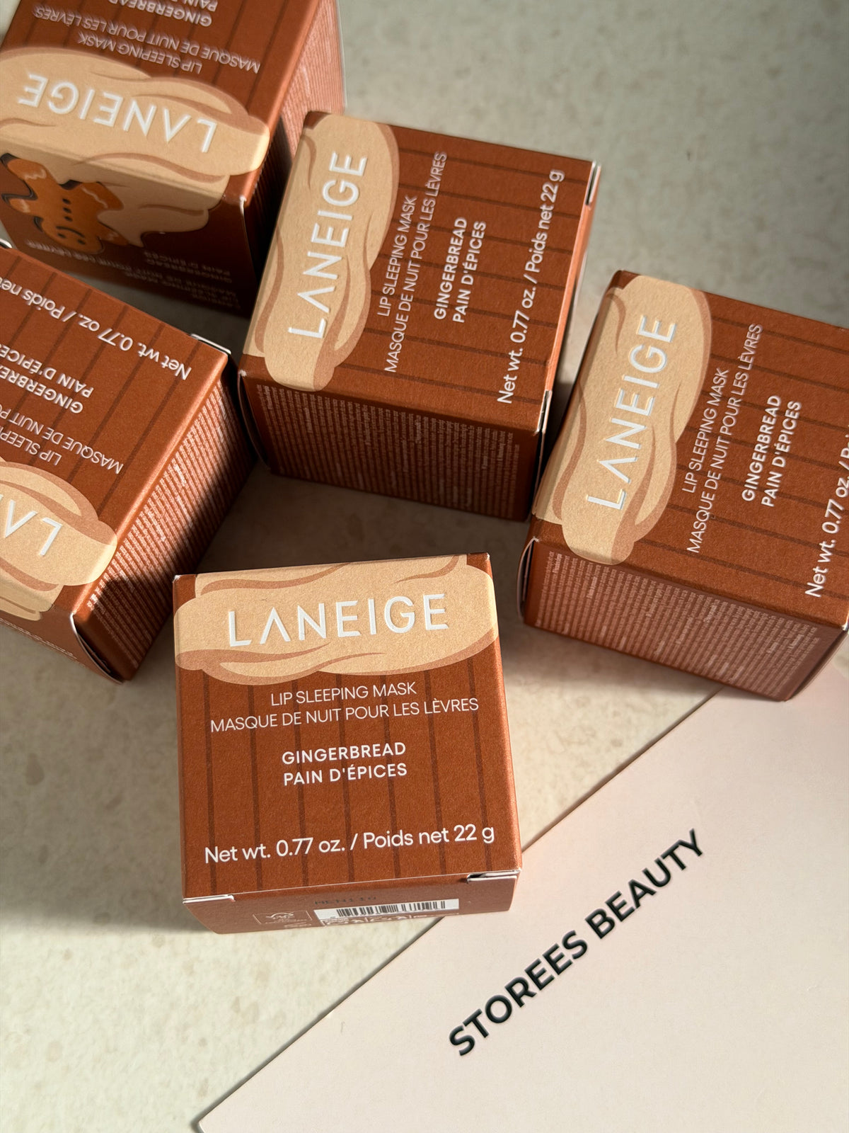 Лімітований бальзам для губ Lip Sleeping Mask Gingerbread Laneige