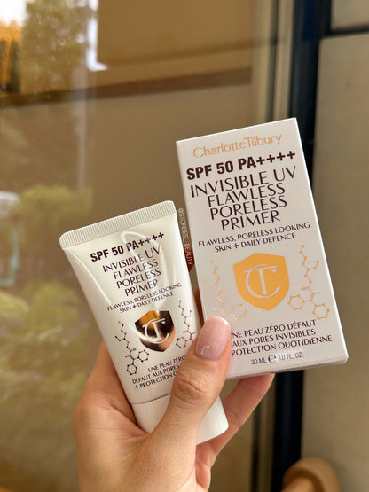 Праймер для лица SPF50 Invisible UV Flawless Poreless Primer