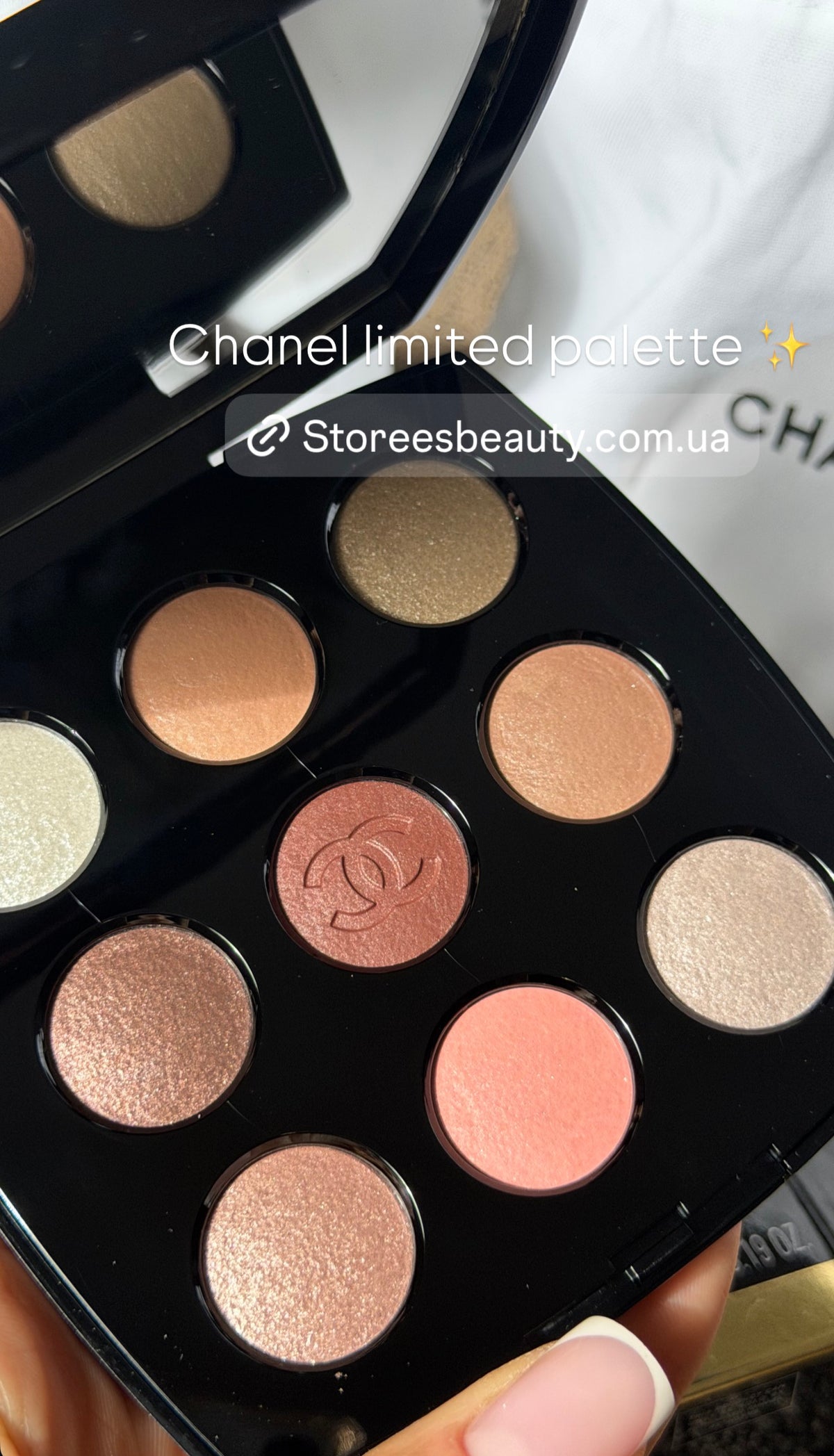 Лімітована палетка LES 9 Ombres Eyeshadow Palette Chanel