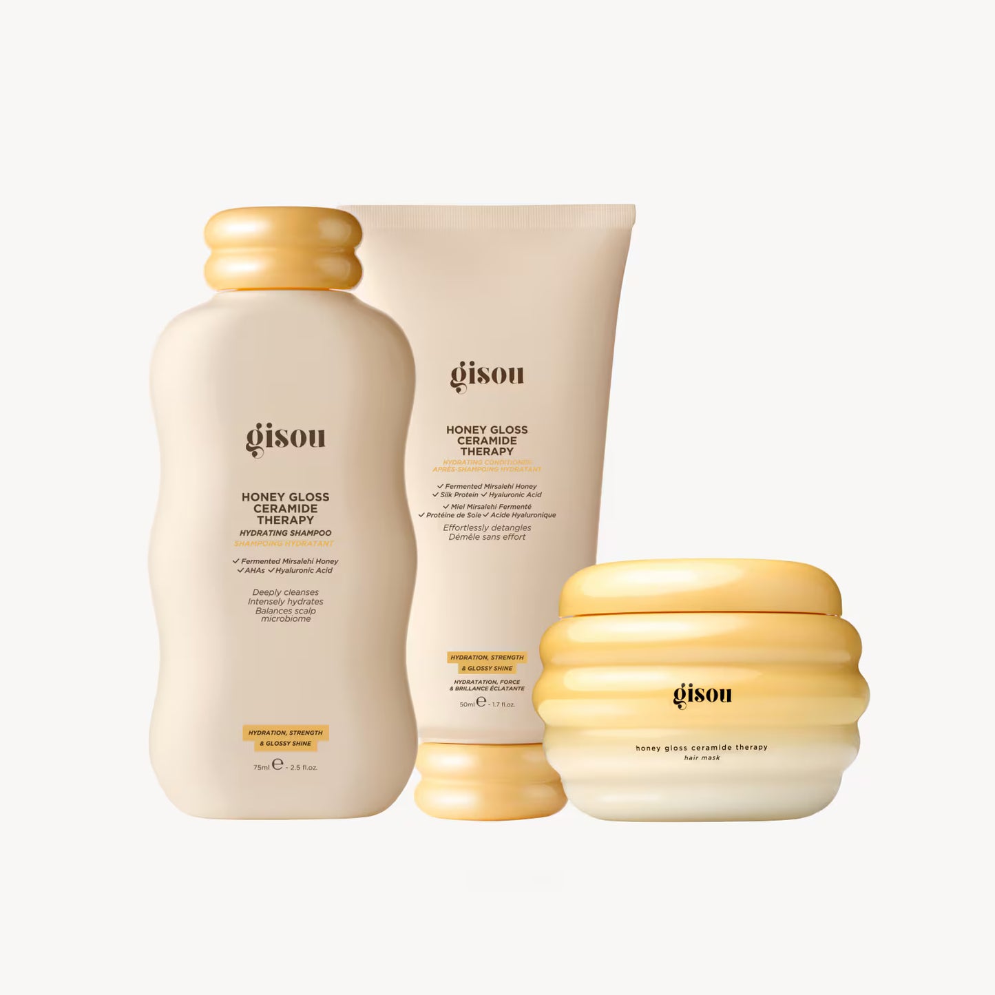 Лімітований набір для волосся  Hair Therapy Trio Gisou