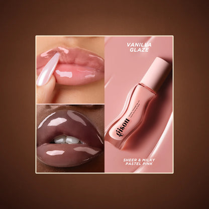 Набір лімітований олій для губ Glazed Lips Trio Gift Set