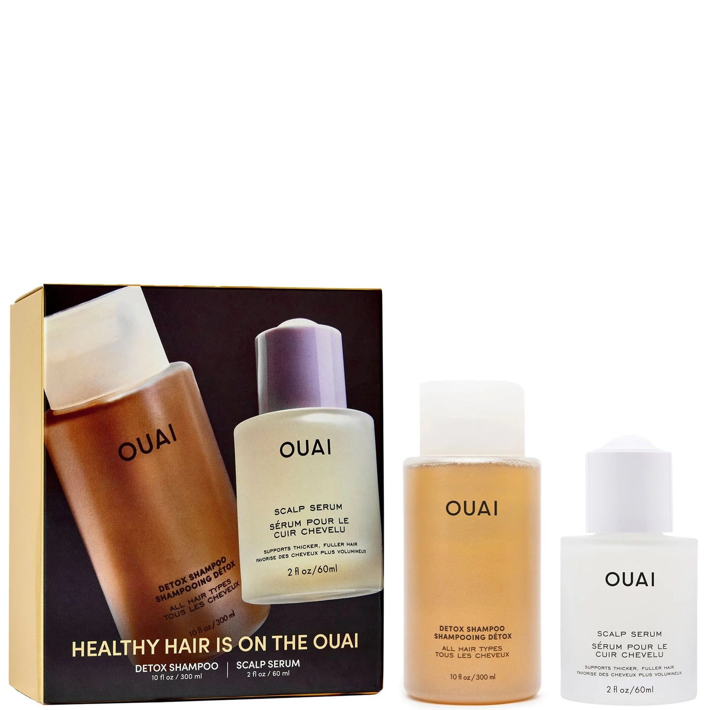 Лімітований набір Healthy Hair Is On The OUAI Holiday Kit