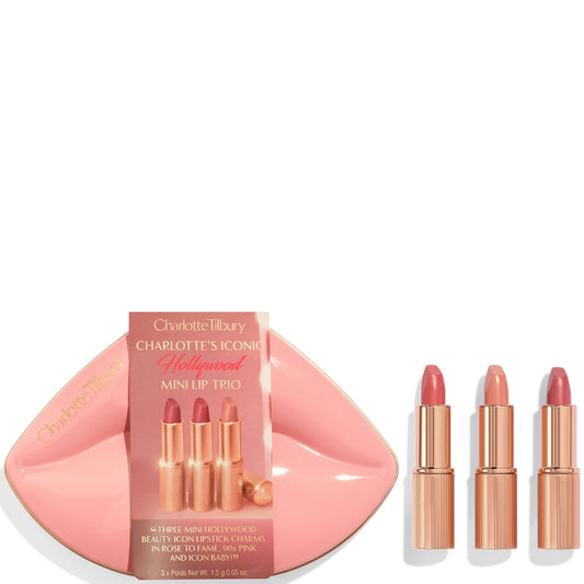 Лімітований набір помад  Hollywood Mini Lip Trio CHARLOTTE TILBURY