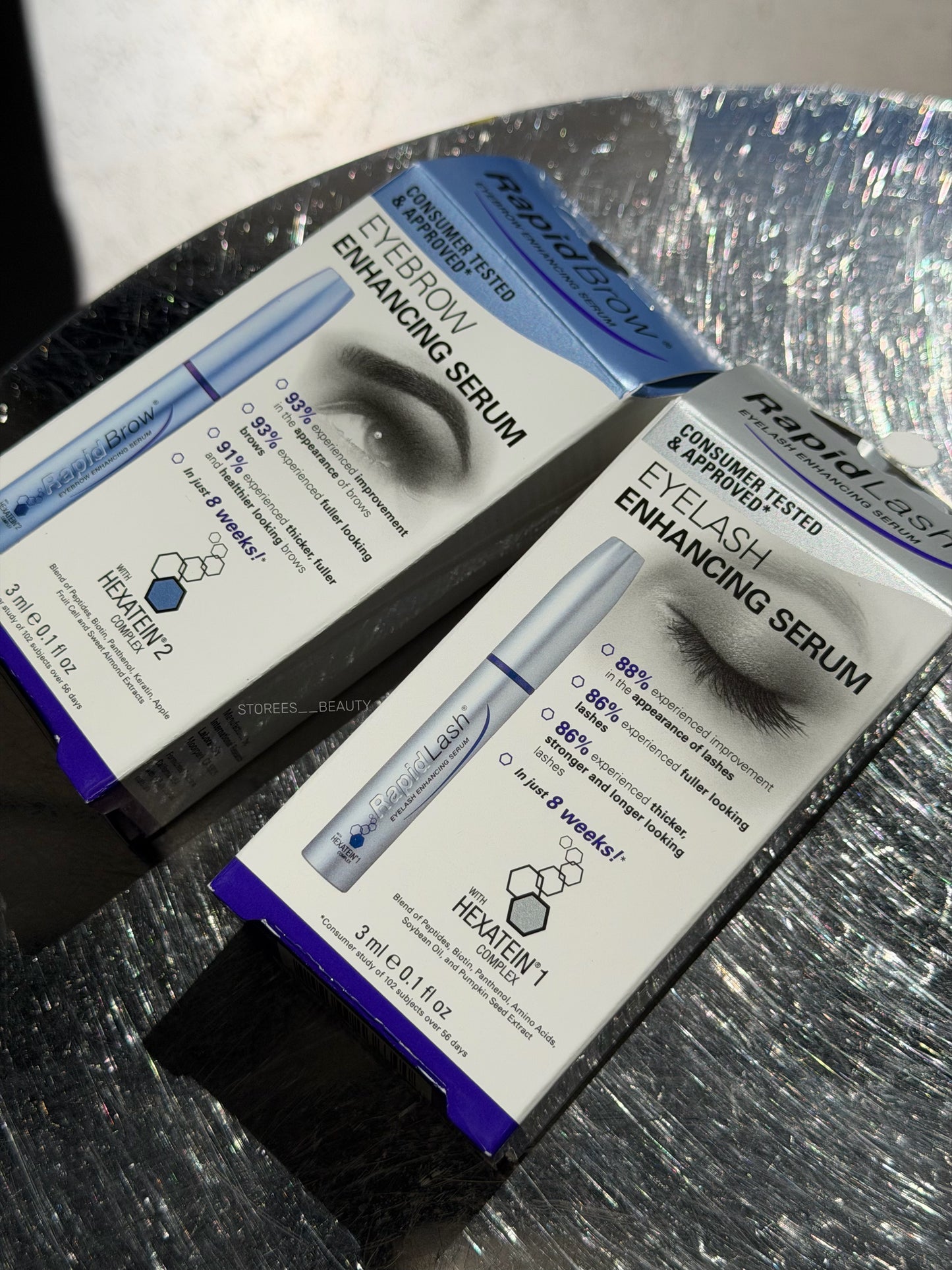 Набір серумів для росту вій та брів  Lash And Brow Wonder Bundle RapidLash